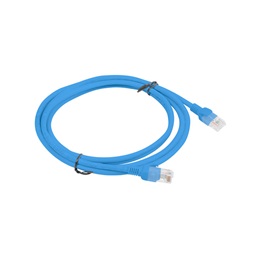Lanberg PCU5-10CC-0200-B Cat.5e U/UTP PVC CCA árnyékolatlan réz bevonatú alumínium kék patch kábel 2m