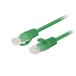 Lanberg PCU5-10CC-0200-G Cat.5e U/UTP PVC CCA árnyékolatlan réz bevonatú alumínium zöld patch kábel 2m