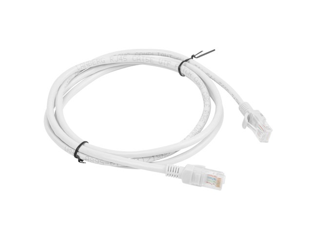Lanberg PCU6-10CC-0150-S Cat.6 U/UTP PVC CCA árnyékolatlan réz bevonatú alumínium szürke patch kábel 1,5m
