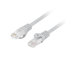 Lanberg PCU6-10CU-0500-S Cat.6 U/UTP AWG26 LSZH árnyékolatlan szürke patch kábel 5m
