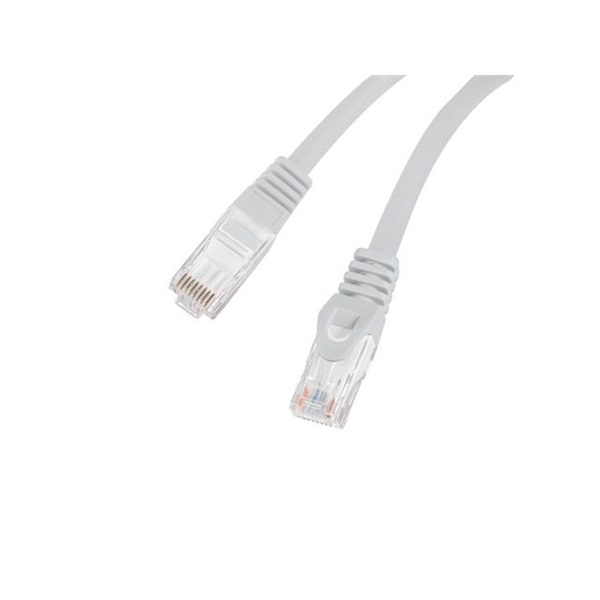 Lanberg PCU6-10CU-0500-S Cat.6 U/UTP AWG26 LSZH árnyékolatlan szürke patch kábel 5m
