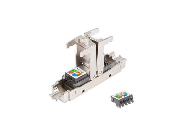 Lanberg PL2SA-6000TL Cat.6A FTP szerszám nélküli szerelhető toldó