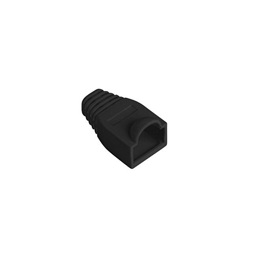 Lanberg PLB-1000-BK Rj45 fekete törésgátló 100db/csomag