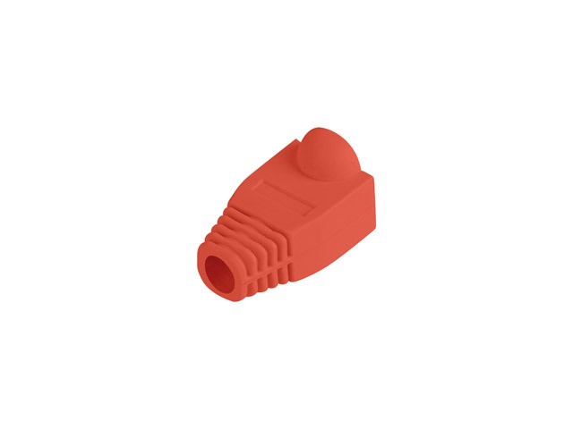 Lanberg PLB-1000-R Rj45 piros törésgátló 100db/csomag