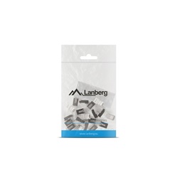 Lanberg PLS-6020 Cat.6 FTP 8P8C moduláris árnyékolt inzerteres csatlakozó dugó 25db/csomag