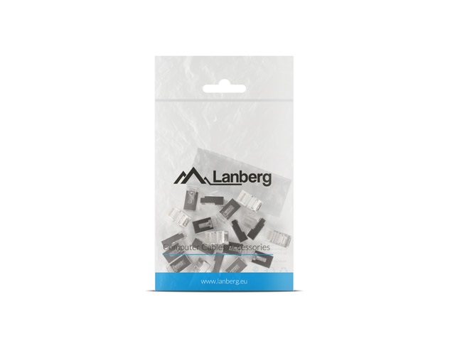 Lanberg PLS-6020 Cat.6 FTP 8P8C moduláris árnyékolt inzerteres csatlakozó dugó 25db/csomag