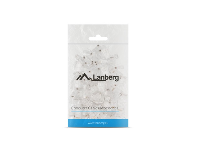 Lanberg PLU-5000 Cat.5E UTP RJ45 8P8C univerzális dugó 50db/csomag