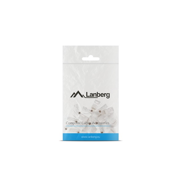 Lanberg PLU-5020 Cat.5e UTP 8P8C moduláris árnyékolatlan csatlakozó dugó 25db/csomag