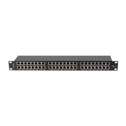 Lanberg PPS5-1048-B 19"/1U 48port Cat.5e FTP árnyékolt fekete patch panel