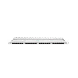 Lanberg PPU5-0024-S 19" 0,5U 24port Cat.5e UTP árnyékolatlan szürke patch panel