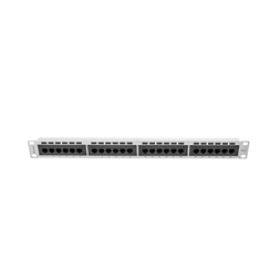 Lanberg PPU6-1024-S 19" 1U 24port Cat.6 UTP árnyékolatlan szürke patch panel