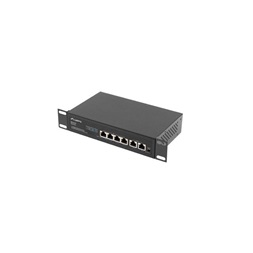 Lanberg RSFE-4P-2FE-60 4x100Mbps PoE+ LAN 2x100Mbps LAN port nem menedzselhető PoE switch