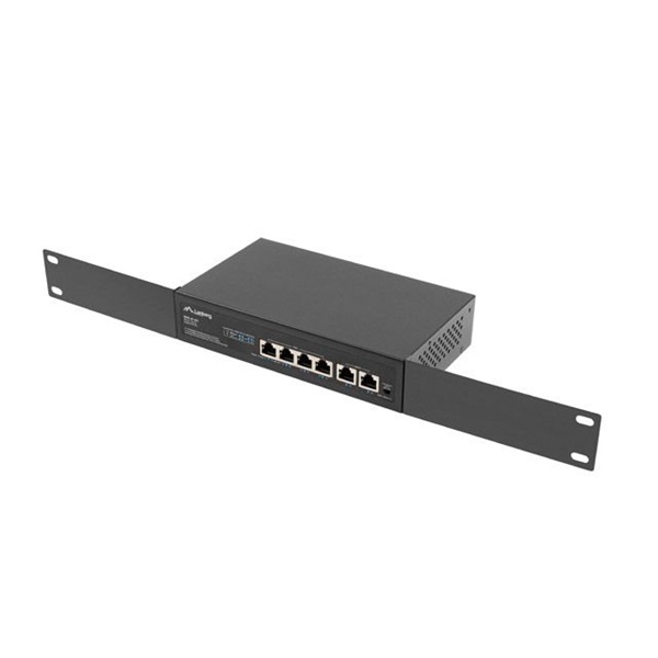 Lanberg RSFE-4P-2FE-60 4x100Mbps PoE+ LAN 2x100Mbps LAN port nem menedzselhető PoE switch