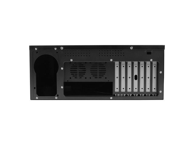 Lanberg SC01-3504-10B 19" 4U SZÉL:430mm MÉLY:350mm MAG:177mm táp nélküli rack szerver ház