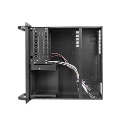 Lanberg SC01-4504-08B 19" 4U SZÉL:430mm MÉLY:450mm MAG:177mm táp nélküli rack szerver ház