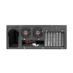 Lanberg SC01-4504-10B 19" 4U SZÉL:430mm MÉLY:450mm MAG:177mm táp nélküli rack szerver ház