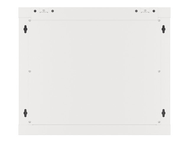 Lanberg WF01-6409-00S 19" 9U SZÉL:600mm MÉLY:450mm MAG:512mm lapraszerelt fémajtós szürke fali rack szekrény