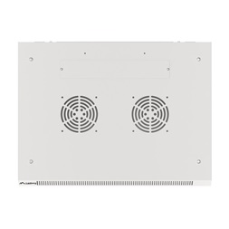 Lanberg WF01-6415-10S 19" 15U SZÉL:600mm MÉLY:450mm MAG:774mm lapraszerelt üvegajtós szürke fali rack szekrény