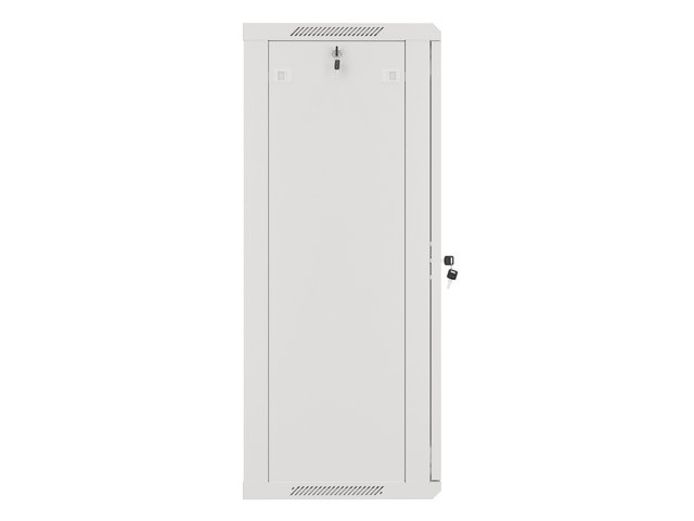 Lanberg WF01-6422-10S 19" 22U SZÉL:600mm MÉLY:450mm MAG:1085mm lapraszerelt üvegajtós szürke fali rack szekrény