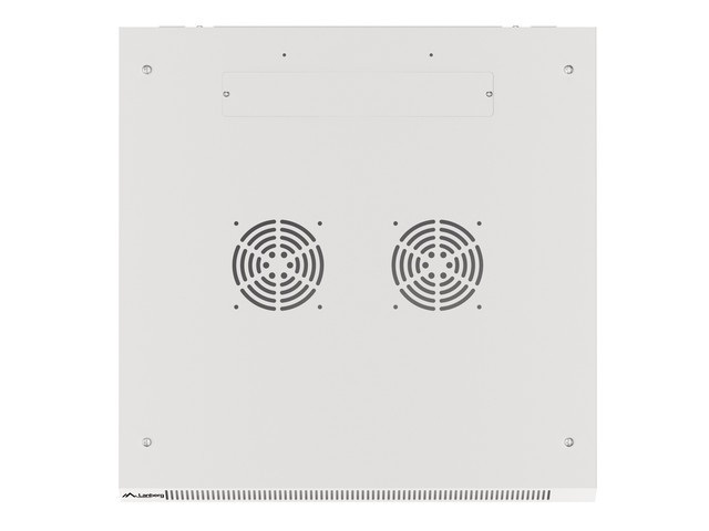 Lanberg WF01-6622-10S 19" 22U SZÉL:600mm MÉLY:600mm MAG:1085mm lapraszerelt üvegajtós szürke fali rack szekrény