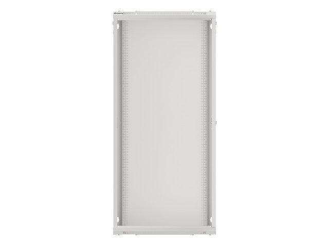 Lanberg WF01-6627-10S 19" 27U SZÉL:600mm MÉLY:600mm MAG:1307mm lapraszerelt üvegajtós szürke fali rack szekrény