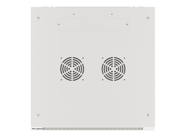 Lanberg WF01-6606-00S 19" 6U SZÉL:600mm MÉLY:600mm MAG:379mm lapraszerelt fémajtós szürke fali rack szekrény
