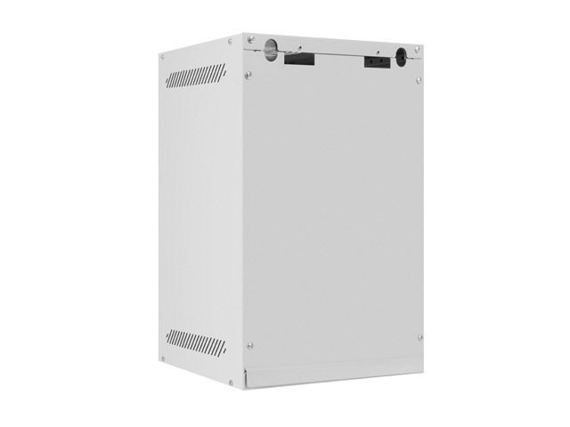 Lanberg WF10-2309-00S 10" 9U SZÉL:280mm MÉLY:310mm MAG:469mm lapraszerelt fémajtós szürke fali rack szekrény