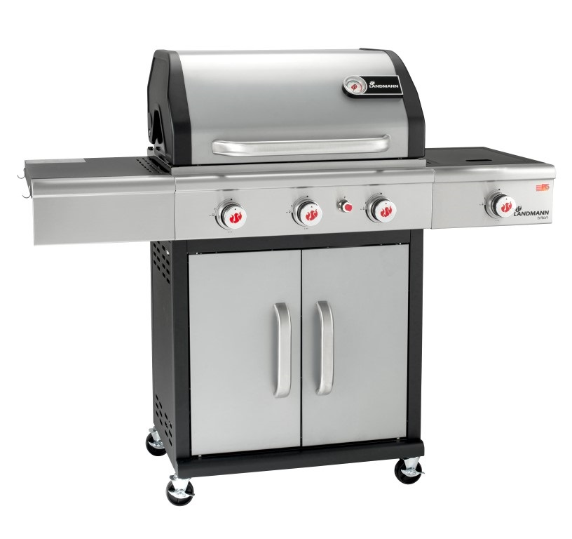 Landmann 12940 Triton 3.1 szürke kerti gázgrill kocsi