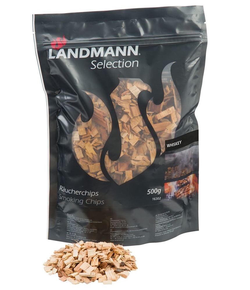 Landmann 16302 Selection 0,5 kg Whiskey-tölgy füstölő chips