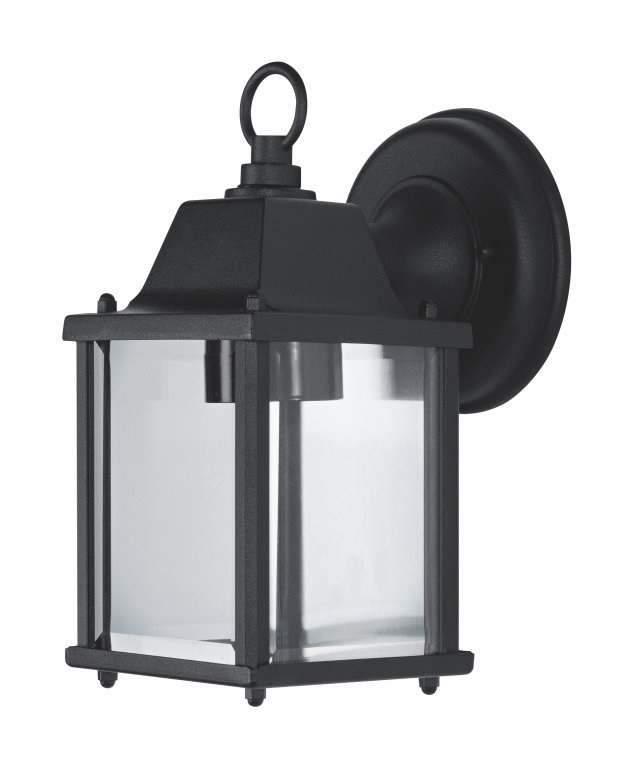 Ledvance Endura Classic Lantern Square S 1xE27/IP23/fekete kültéri LED fali lámpa