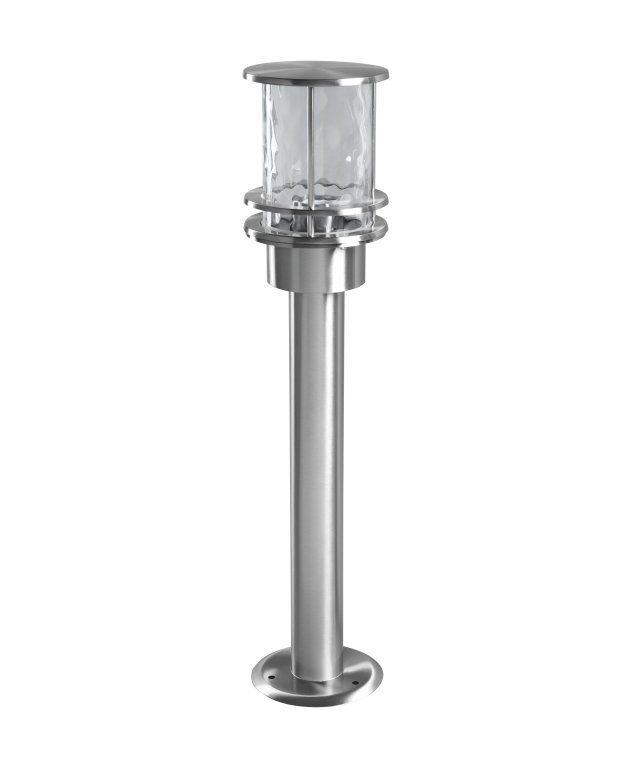 Ledvance Endura Classic Post 127 mm/1xE27/IP44/55 cm magas rozsdamentes acél kültéri állólámpa