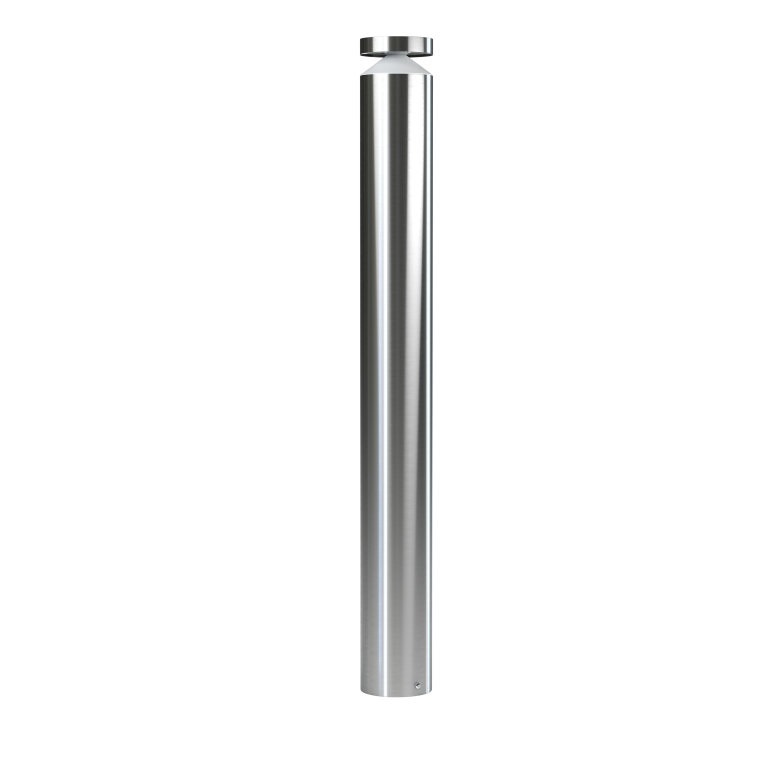 Ledvance Endura Style Cylinder 102 mm/3000K/IP44/6W/80 cm magas rozsdamentes acél kültéri LED lámpaoszlop