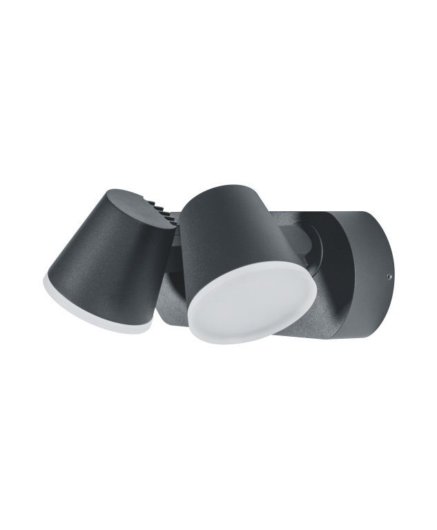 Ledvance Endura Style Midi Spot II 3000/ IP44/állítható fejekkel/20W sötétszürke kültéri fali LED lámpa