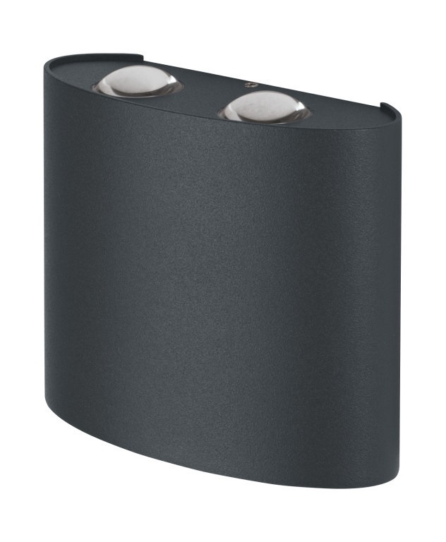 Ledvance Endura Style UpDown 3000K/IP44/10,5W sötétszürke stílusos kültéri fali LED lámpa