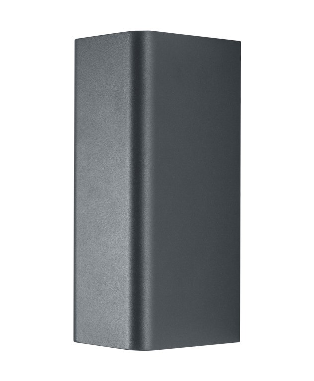 Ledvance Endura Style UpDown Midi Square 3000K/IP44/14W meghatározott sugárzási szög/sötétszürke kültéri fali LED lámpa