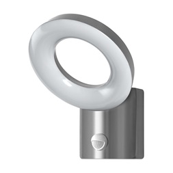 Ledvance Endura Style Wall Loop 3000K/IP44/mozgásérzékelővel/2W rozsdamentes acél kültéri fali LED lámpa