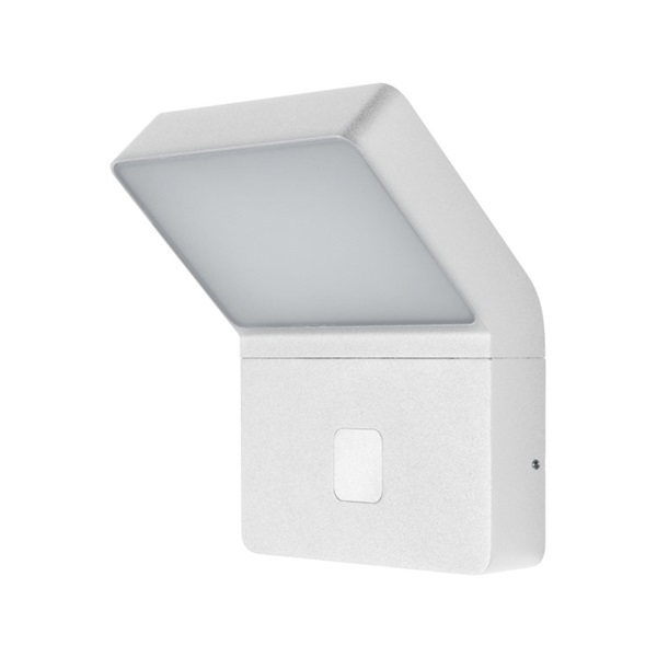Ledvance Endura Style Wall Wide 3000K/IP44/fény- és mozgásérzékelővel/12W fehér kültéri fali LED lámpa