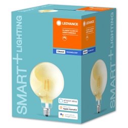 Ledvance Smart+ BT FIL gömb fényforrás, áll. fényerővel, 6W 2400K E27 okos,  vezérelhető intelligens fényforrás