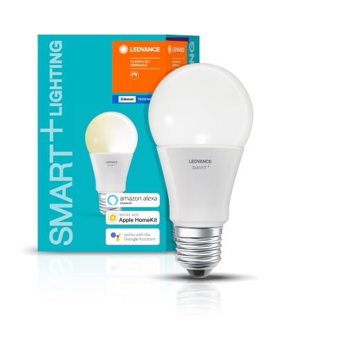 Ledvance Smart+ BT fényforrás, áll. fényerővel, 9W 2700K E27 okos,  vezérelhető intelligens fényforrás