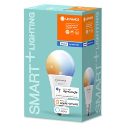 Ledvance Smart+ Bluetooth vezérlésű 9W állítható színhőmérsékletű E27, dimmelhető körte alakú LED fényforrás