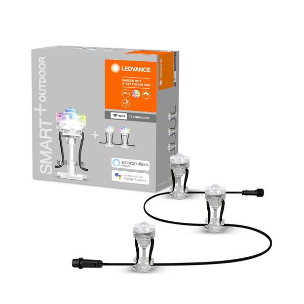 Ledvance Smart+WiFi Garden Spot Mini okos kültéri lámpa, színváltós 3db-os kiegészítő okos,  vezérelhető  lámpatest