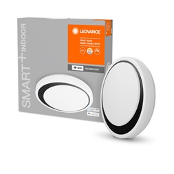 Ledvance Smart+ WiFi Ceiling Moon áll. színhőm. 480mm fehér/fekete okos vezérelhető intelligens lámpatest