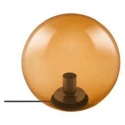 Ledvance Vintage 1906 Bubble 250 mm/max. 60W/1xE27 narancssárga asztali lámpa