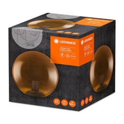 Ledvance Vintage 1906 Bubble 250 mm/max. 60W/1xE27 narancssárga asztali lámpa