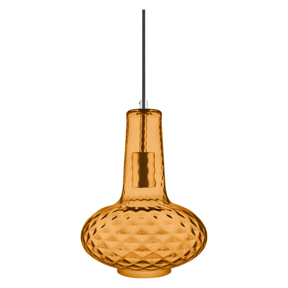 Ledvance Vintage 1906 Carved Pear max. 60W/1xE27 narancssárga függesztett lámpa