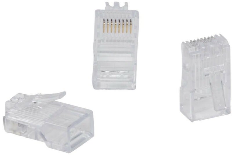 Legrand 051703 LCS3 árnyékolatlan Szél 11,7 mm RJ45 csatlakozódugó 50 db /csomag