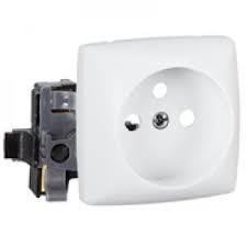 Legrand 086129 Oteo fehér 2P+F csatlakozóaljzat