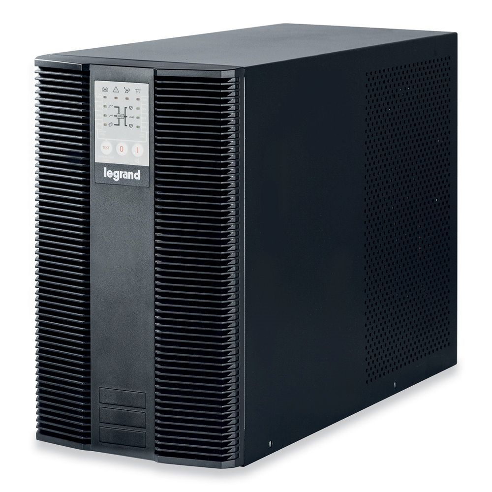 Legrand 310158 KEOR LP 3 kVA 5 perc BEM: C20 KIM: 6xC13 RS232 SNMP szlot online kettős konverziós szünetmentes torony