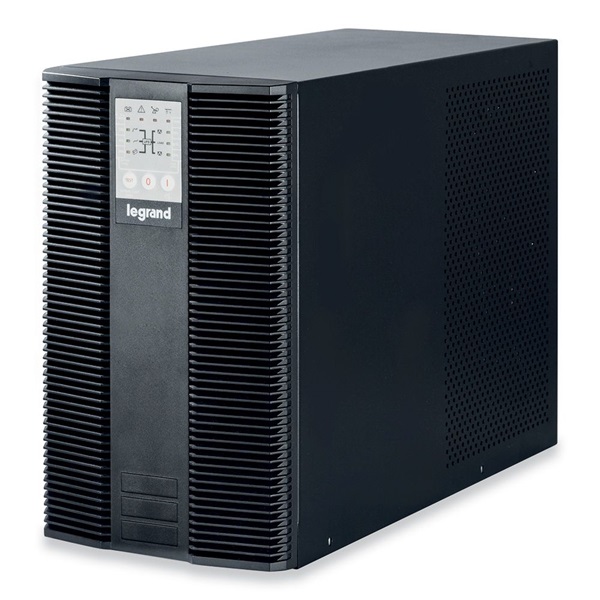 Legrand 310159 KEOR LP 3 kVA 5 perc BEM:C20 KIM:6xC13+2xFR RS232 SNMP szlot online kettős konverziós szünetmentes torony