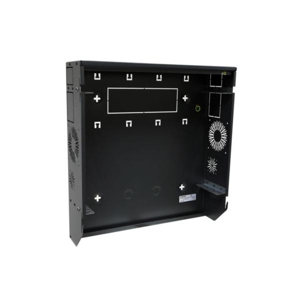 Legrand 646240 19" 3+1U MAG:569 SZÉL:538 MÉLY:158  fekete lapos monoblokk Linkeo fali rackszekrény